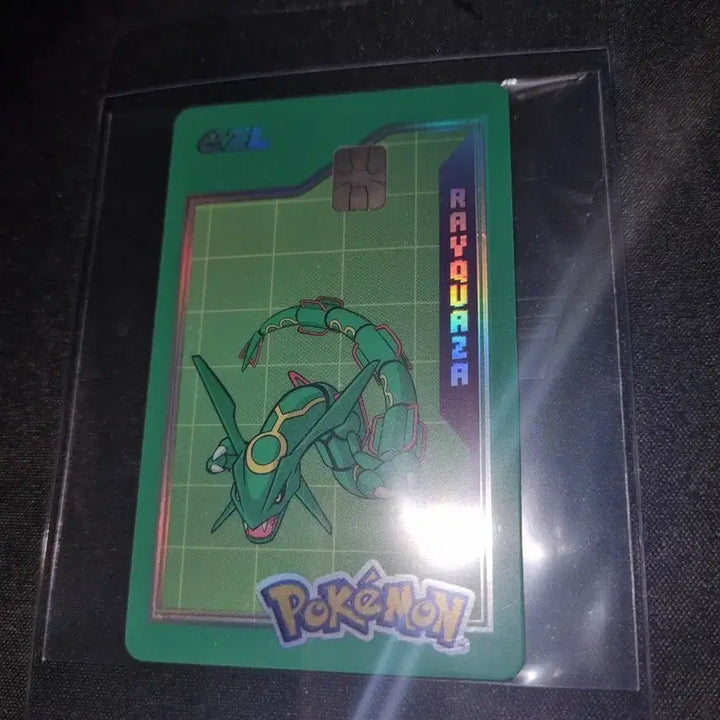 [BUNJANG] Pokemon Card Rayquaza Izzle 30th Anniversary Limited Edition Transport Card / 포켓몬카드 레쿠쟈 이즐 30주년 한정판 교통카드