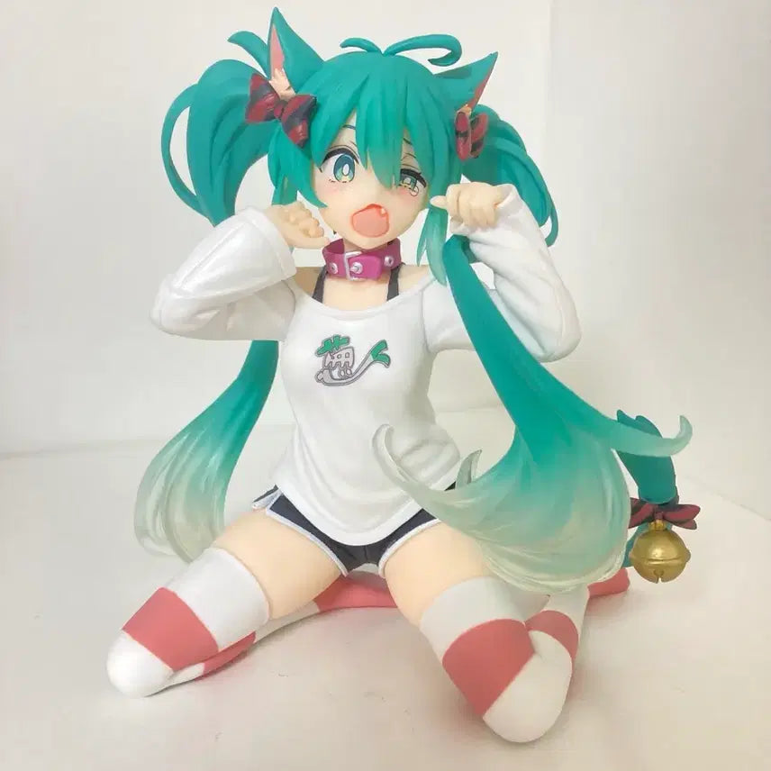 [BUNJANG] Miku Nekomimi Version Desktop Figure / 미쿠 데스크탑 피규어 네코미미 버전