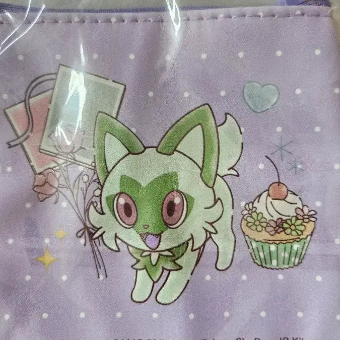 [BUNJANG] Pokemon Tote Bag &amp; Pouch Collection Vol. 9 - Nao Ha Pouch / 포켓몬 토트백 &amp; 파우치 콜렉션 vol9 나오하