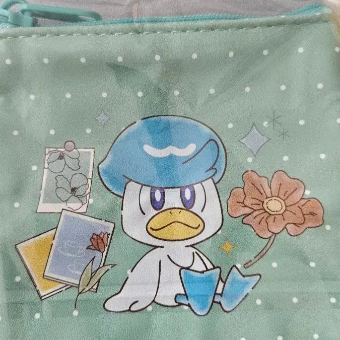 [BUNJANG] Pokemon Tote Bag &amp; Pouch Collection Vol. 9 Quaxly Pouch / 포켓몬 토트백 &amp; 파우치 콜렉션 vol9 꾸왁스