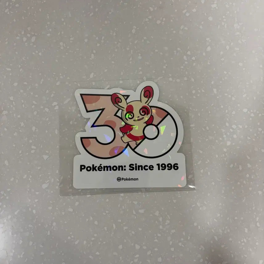 [BUNJANG] Pokemon 30th Anniversary Sticker / 포켓몬스터 30주년 스티커 얼루기