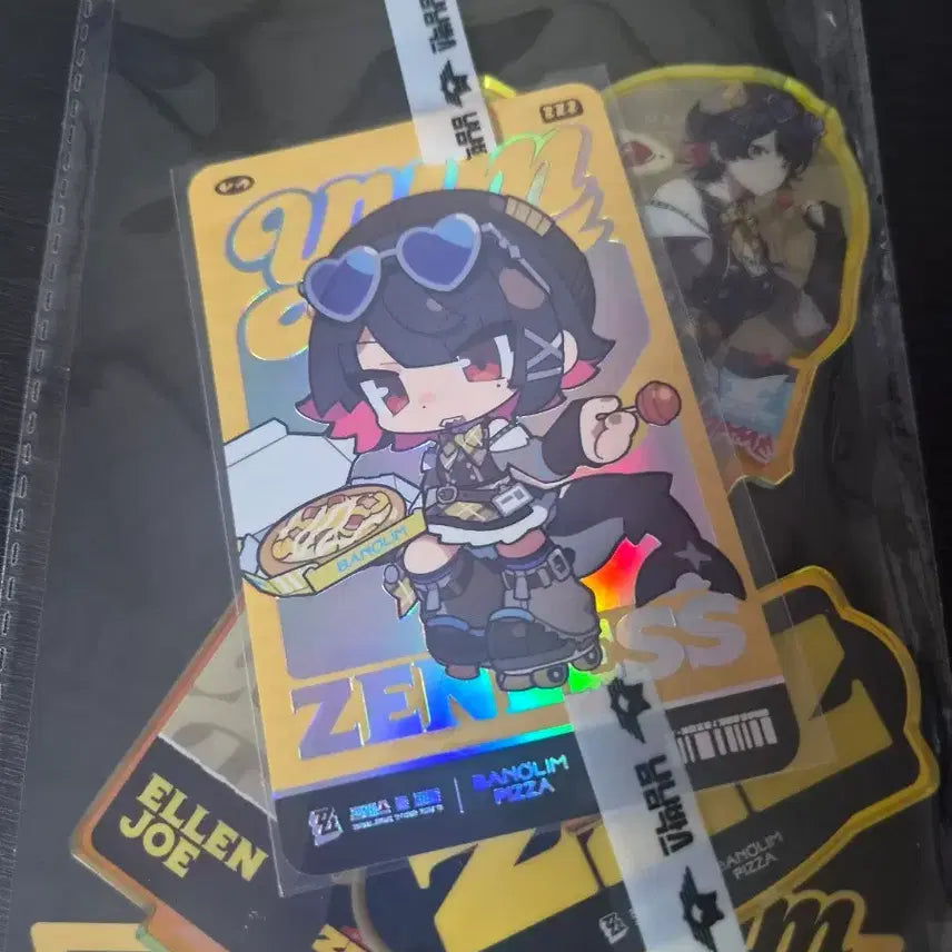[BUNJANG] Zenless Zone Zero Ellen Acrylic Standee + Photocard Set / 젠레스 존 제로 냠남대작전 엘렌 아크릴+포카