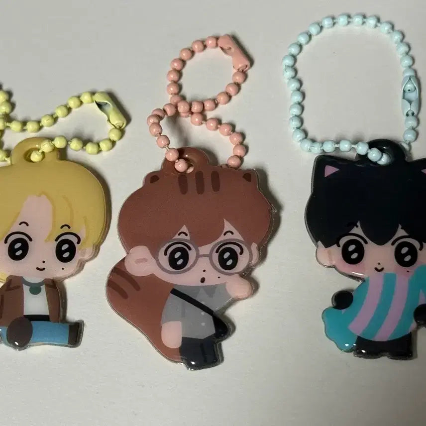 [BUNJANG] NCT Mark Birthday Cafe Mallang Keyring Bundle Set / 마크 생카 생일카페 말랑 키링 일괄 양도