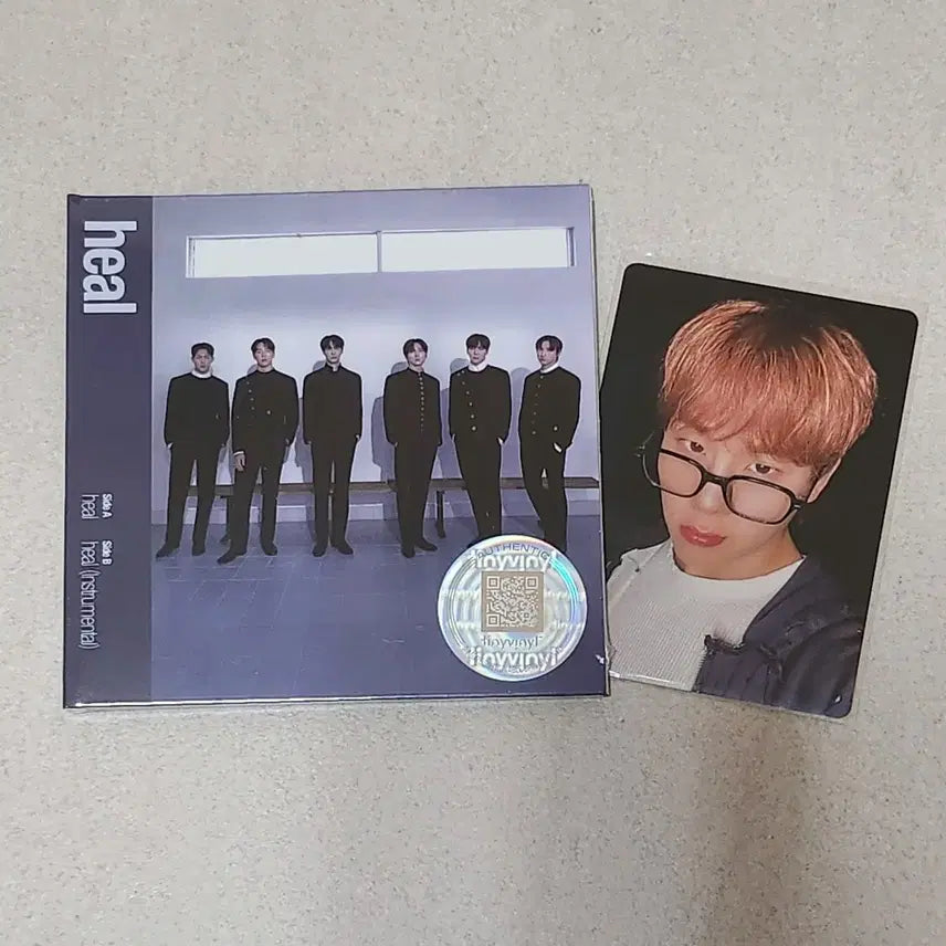 [BUNJANG] Monsta X Unfold Mini Vinyl LP Sealed + NHDPC Jooheon Photocard / 몬스타엑스 언폴드 미니 lp 바이닐 미개봉+너드포카 주헌