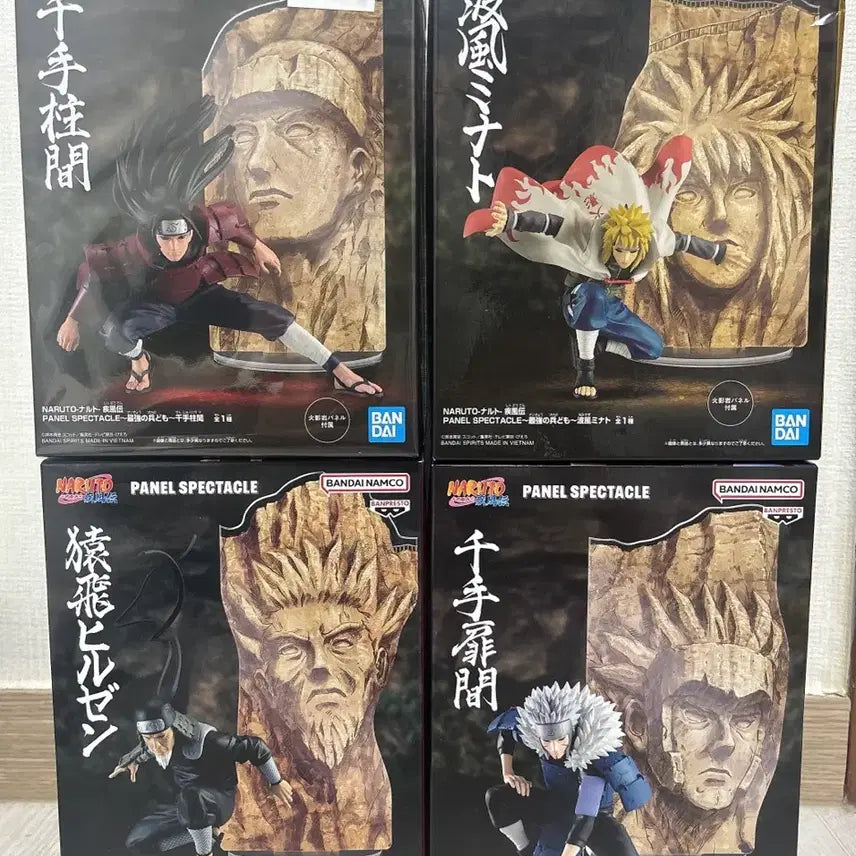 [BUNJANG] Naruto Shippuden Hokage Figure Set / 나루토 질풍전 호카게 피규어 세트