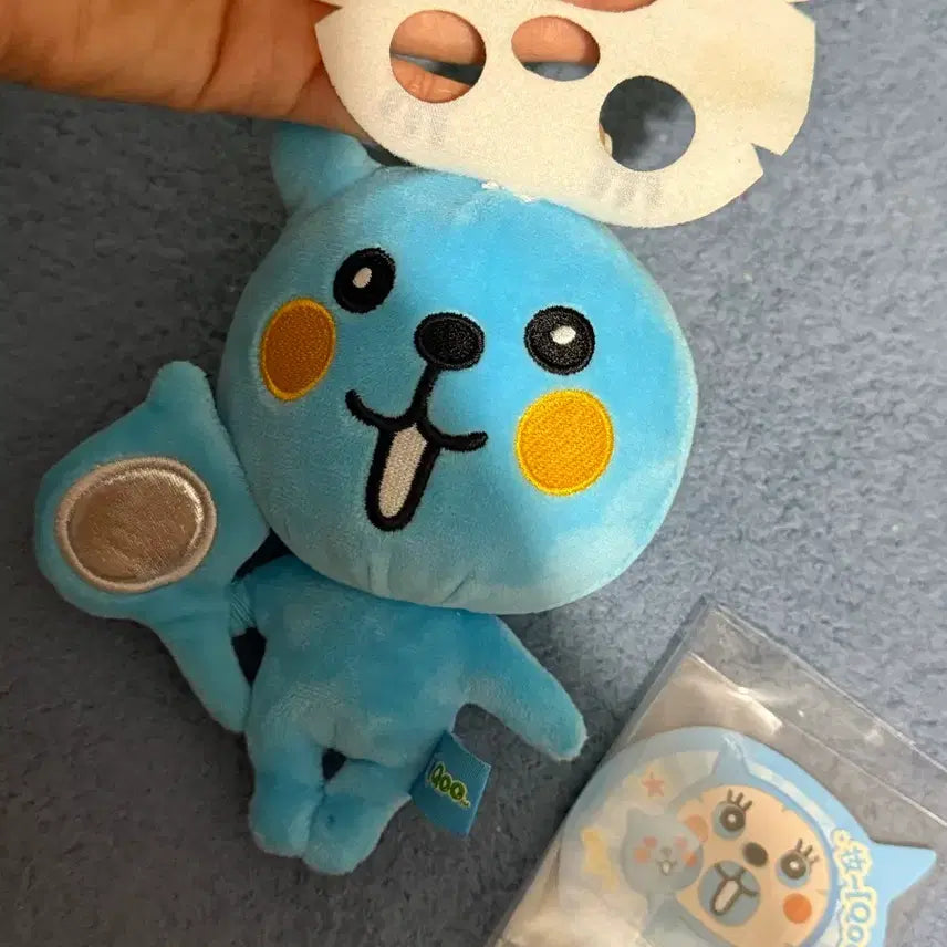 [BUNJANG] Koo Doll Keychain (Card Included) / 쿠우 인형키링 (카드+ 전시상품 / 하자X)