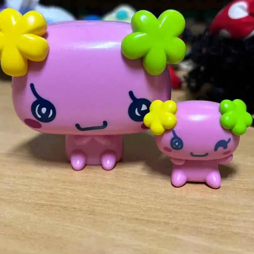 [BUNJANG] Tamagotchi Flowerchi Figure Set (2 Types) / 다마고치 플라워치 피규어 2종 일괄