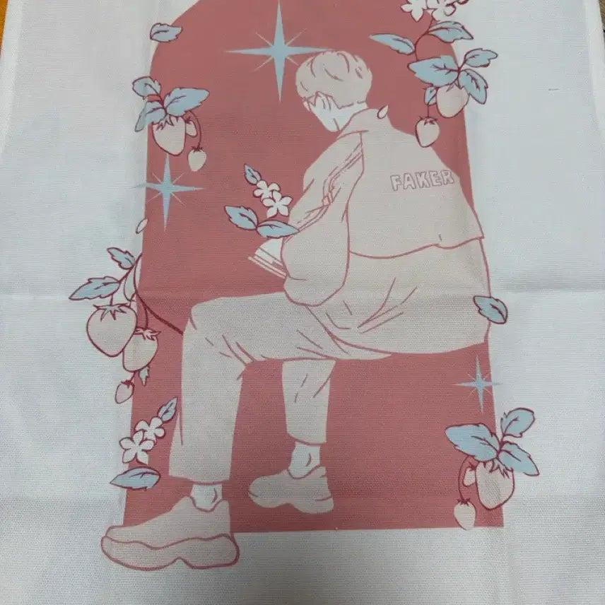 [BUNJANG] Faker Birthday Fabric Poster Goods / 페이커 생일 포스터 패브릭 굿즈 해피페이커데이(포카x)
