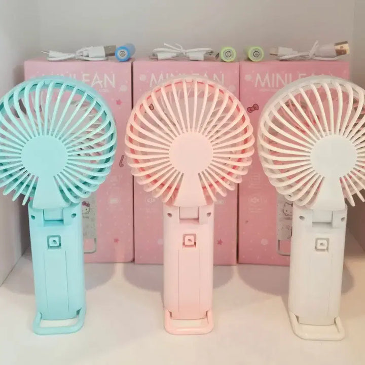 [BUNJANG] Hello Kitty Portable Mini Fan (New) / 헬로키티 휴대용 선풍기 새상품