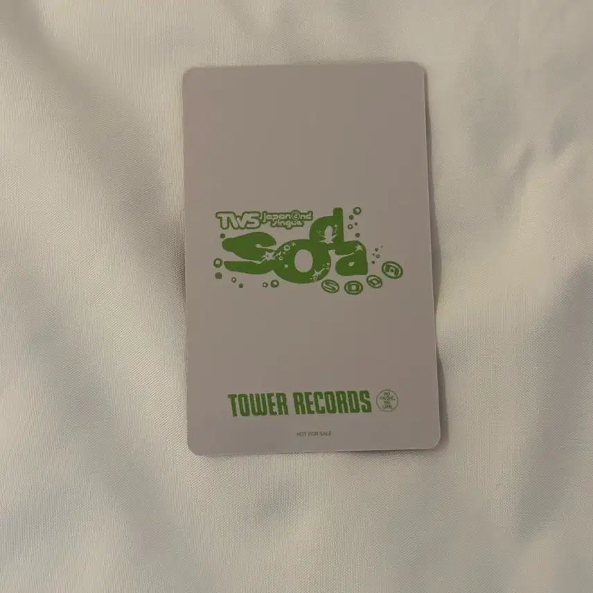 [BUNJANG] TWS Han Jin Tower Records Shibuya SODASODA Photocard / 투어스 한진 타워레코드 시부야 소다소다 특전 포카 SODASODA 포토카드