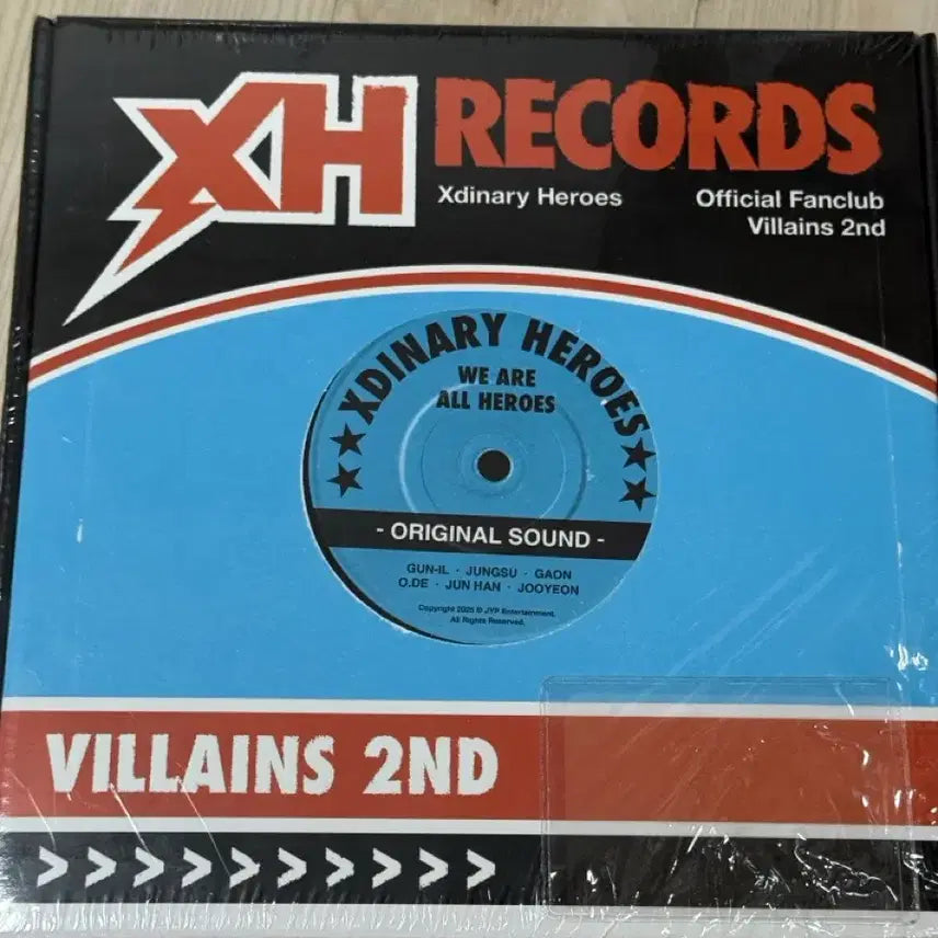 [BUNJANG] Xdinary Heroes Villains 2nd Gen Fanclub Kit (Excluding Villain Cards) / Xdinary Heroes 엑스디너리히어로즈 엑디즈 빌런즈 2기 키트