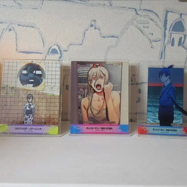 [BUNJANG] Chainsaw Man Acrylic Standee Set (5 Types) / 체인소맨 아크릴 굿즈