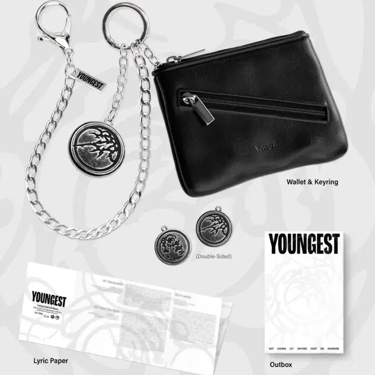 [BUNJANG] DAY6 Young K YOUNGEST Wallet Keyring Version Album / 영케이 YOUNGEST 영기스트 월렛키링버전 지갑키링버전