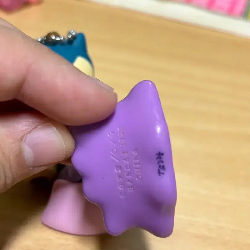 [BUNJANG] Pokemon Snorlax Metamon Finger Puppet Gacha Keyring Bundle Set / 포켓몬스터 잠만보 메타몽 손가락인형 가챠 키링 일괄