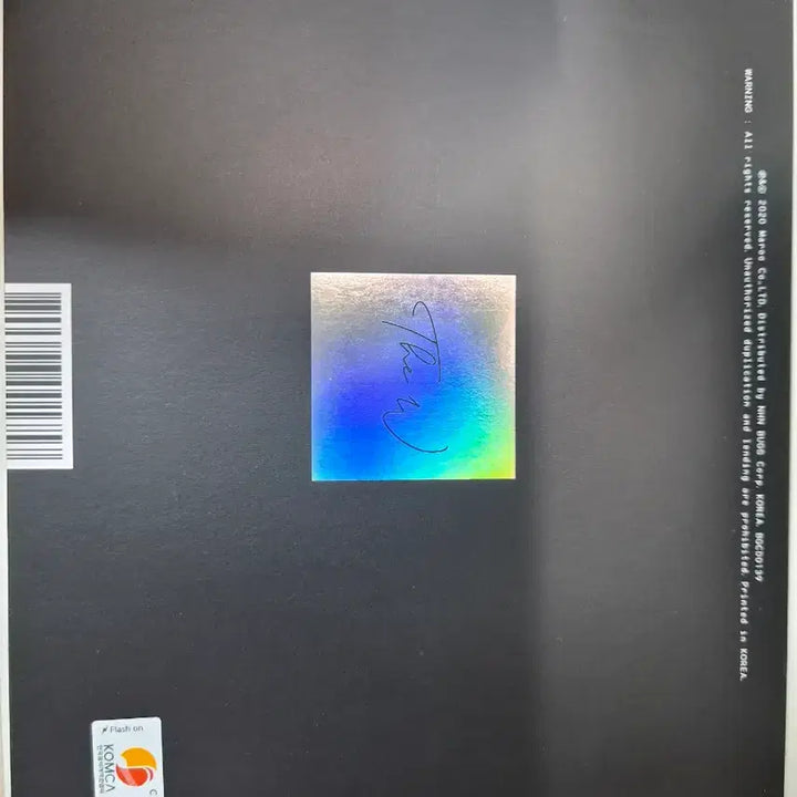[BUNJANG] Park Ji Hoon Mini Album Vol. 3 [The W] Noir Version (CD + Photobook) / 박지훈 - 미니앨범 3집 [The W] (Noir 버전)포카X