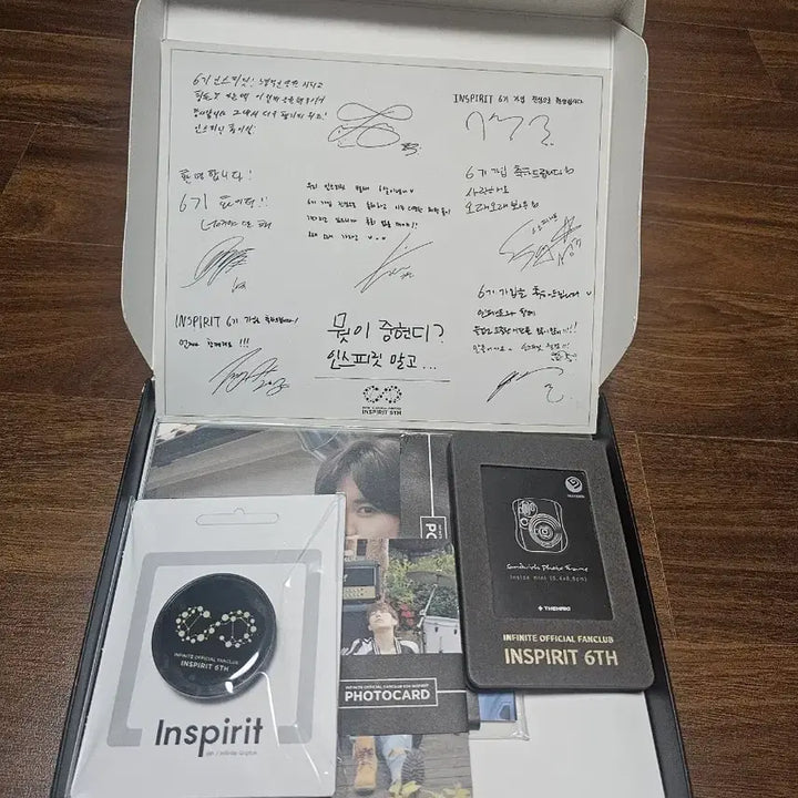 [BUNJANG] INFINITE Official Inspirit 6th Generation MD Full Set (Excluding Official Card) / 인피니트 팬클럽 인스피릿 공식 6기 MD 판매