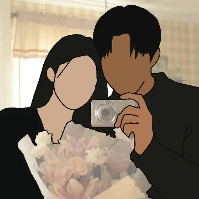 [BUNJANG] Line Drawing Commission: Custom Illustration Service / [당일] 라인드로잉 커미션 : 그림 그려드려요! 일러스트