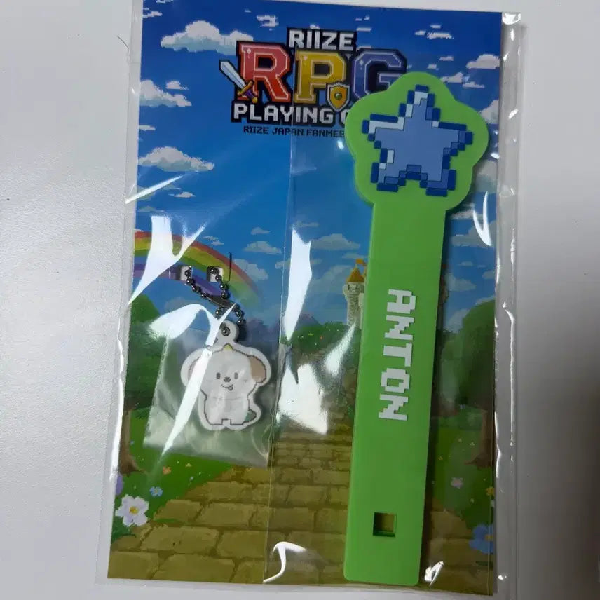 [BUNJANG] RIIZE Anton "Meongryong" Uchiwa Clip (Sealed) - Japan Fanmeeting / 미개봉) 라이즈 앤톤 멍룡이 우치와 클립 일본 팬미팅