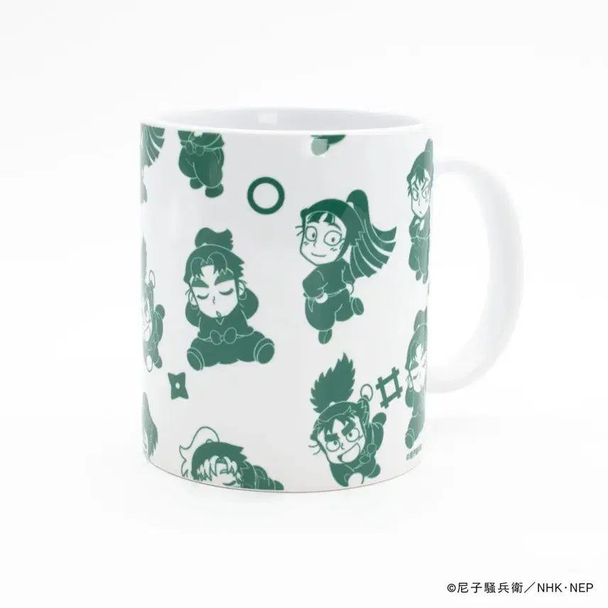 [BUNJANG] Nintama Rantarou 6th Grade Mug Cup / 닌타마 란타로 굿즈 6학년 머그컵 몬지로 센조 코헤이타 쵸지 케마 이사쿠