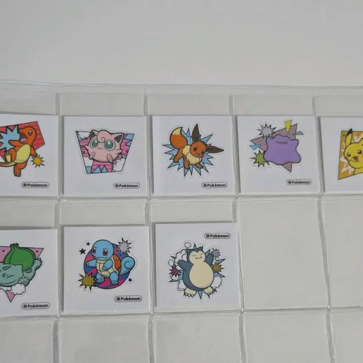 [BUNJANG] Olive Young Pokemon Sticker Set / 올리브영 선스틱 포켓몬 스티커 팝니다. (꼬부기 / 메타몽)