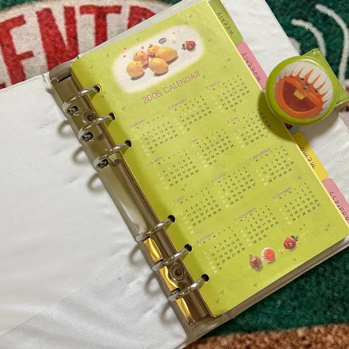[BUNJANG] iFresh 6-Ring Diary / 고전문구 아이프레시 6공 다이어리