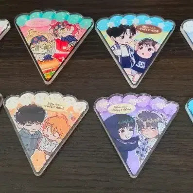 [BUNJANG] Home Sweet Home Cake Acrylic Magnet Set (11 pieces, 10 types) / 홈스윗홈 케이크 아크릴 마그넷 10종 11개 일괄 원가 이하 판매 주의평화 스테비 월구 허트