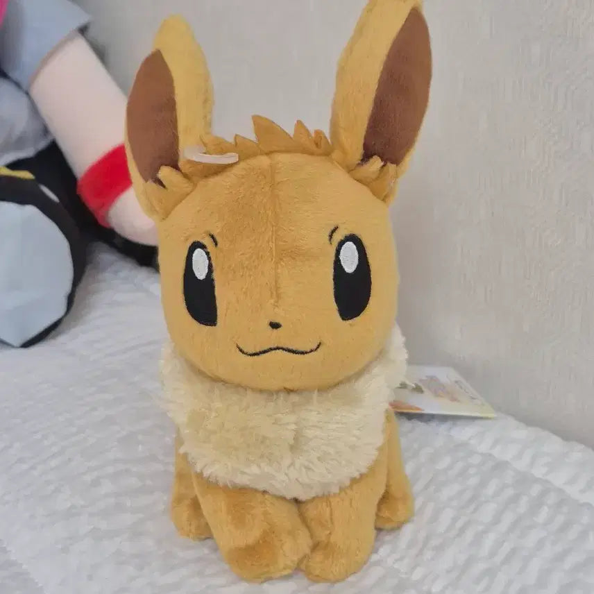[BUNJANG] Pokemon Center Eevee Sitting Plush - New / 일본 포켓몬 센터 일포센 이브이 앉은 인형 새상품