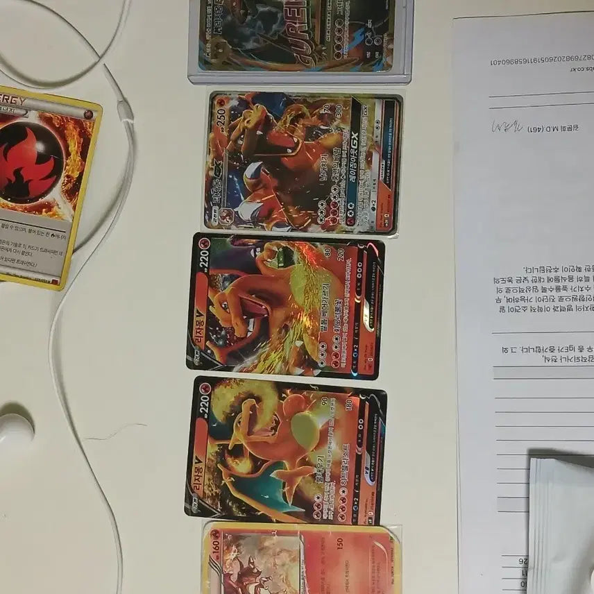 [BUNJANG] Pokemon Card Charizard Set (Album Edition) / 포켓몬 카드 리자몽 SET <앨범용>