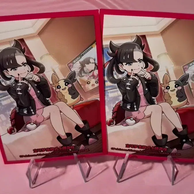 [BUNJANG] Pokemon Card "Maria &amp; Morpeko" "Illustration Sleeves" / 포켓몬카드 "마리와 모르페코" "일러스트 슬리브" 2장 소량판매