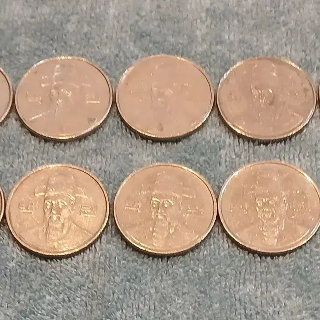 [BUNJANG] 1986 100 Won Coins Bundle Set (10 pcs) / 1986년 100원 동전 10개 일괄