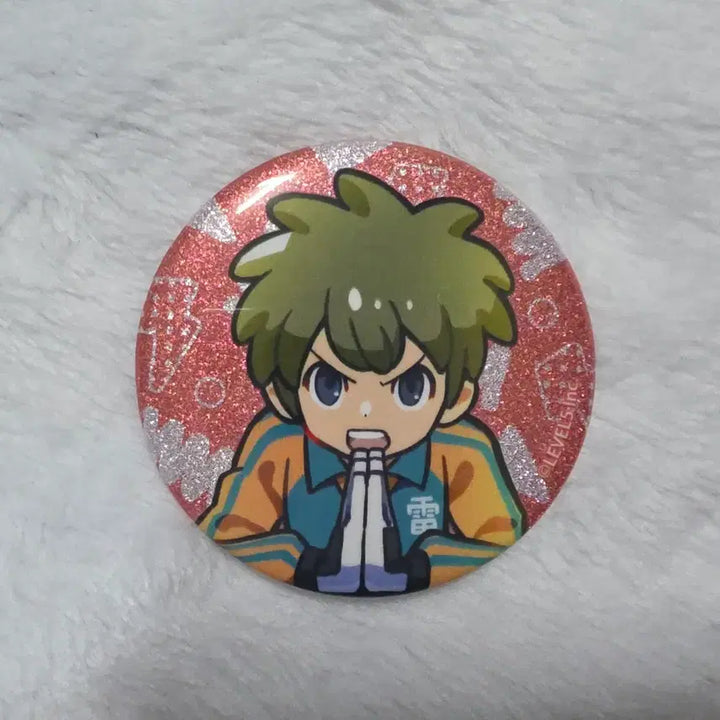 [BUNJANG] Inazuma Eleven Victory Road Special Move Glitter Can Badge Yuuki Tachimukai Goods / 이나즈마 일레븐 빅토리로드 필살기 글리터 캔뱃지 모용기 타치무카이 유우키 굿즈