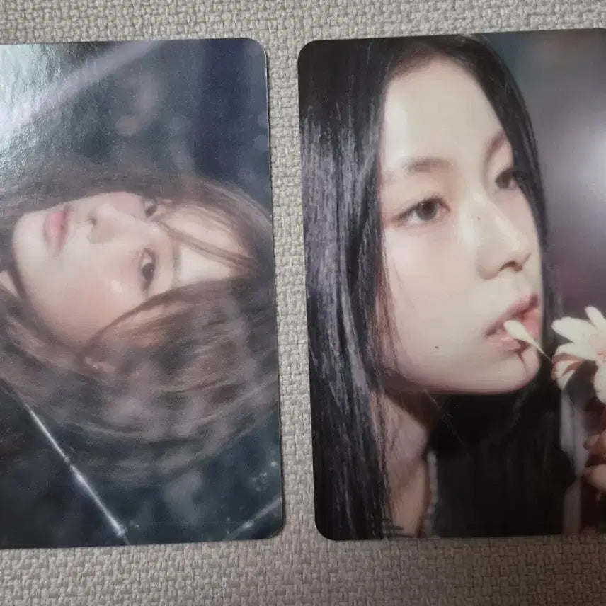 [BUNJANG] NMIXX Blue Valentine Album Apple Music POB Photocard Set (Sullyoon, Gyujin) / 엔믹스 블발 앨범 애플뮤직 특전 포카 팔아요!