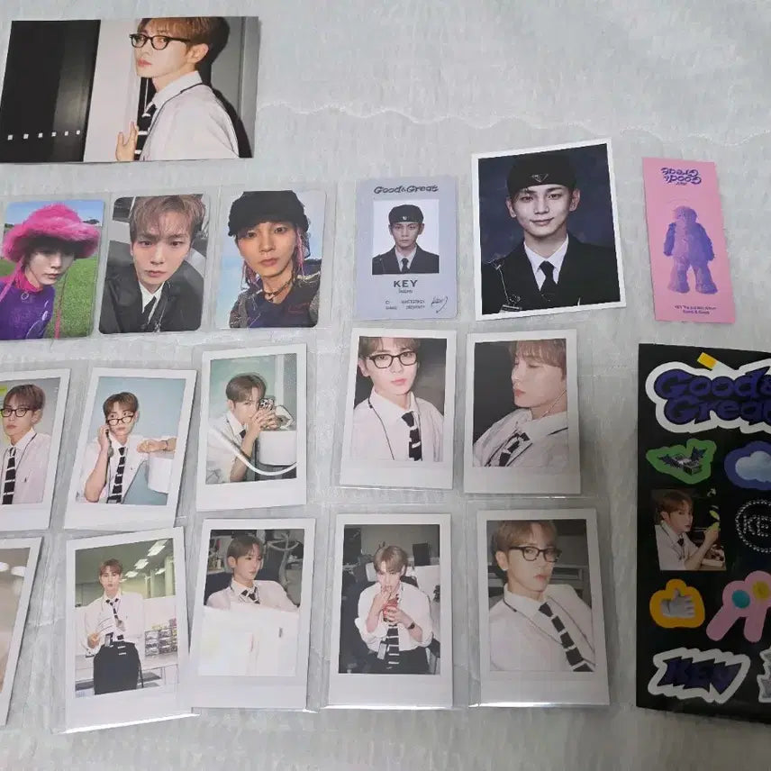 [BUNJANG] SHINee Key Good &amp; Great Bundle Set Photocards / 샤이니 키 good&amp;great 포카 일괄