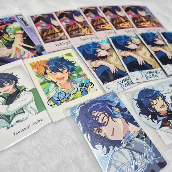 [BUNJANG] Ensemble Stars Aoba Tsumugi Paper Goods Bundle Set (Sealed) / (미개봉) 앙스타 아오바 츠무기 지류 일괄 급처