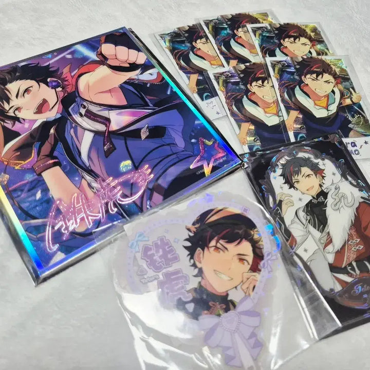 [BUNJANG] Ensemble Stars! Yusei-tai Tetora Card Goods Bundle Set (Sealed) / (미개봉) 앙스타 유성대 테토라 지류 굿즈 일괄 급처