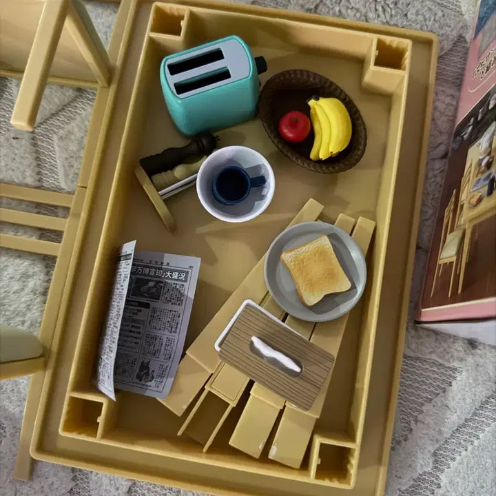 [BUNJANG] Re-Ment Dining Table Set / 리멘트 식완 식탁 테이블 다이닝 테이블