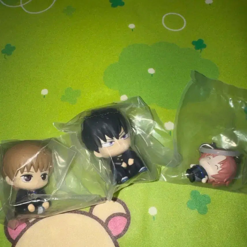 [BUNJANG] Gintama Okita Sougo, Kamui, Hijikata Toushirou Bundle Set Figures / 은혼 언제오려나 가챠 오키타 소고  메지루시 카무이 히지카타 토시로 일괄