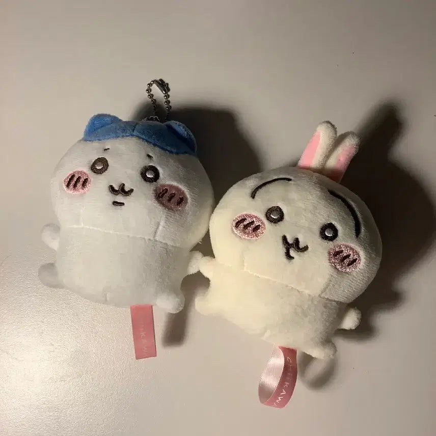 [BUNJANG] Mon-Jjak-Gwi Hachiware Usagi Bean-Eye Plush Doll Bundle Set / 먼작귀 하치와레 우사기 콩눈 인형 누이 일괄 판매