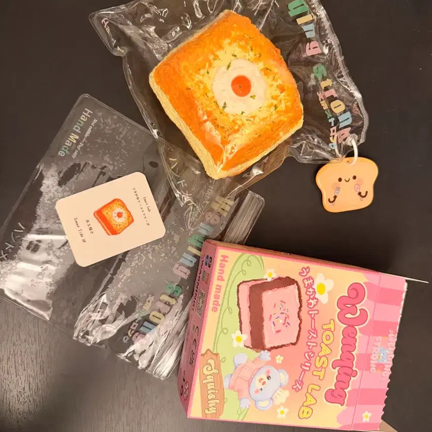 [BUNJANG] WENQING Wenqing Strong Handmade Egg Toast Squishy Toy / (민트/풀박) 웬칭 wenqing strong 계란 토스트 수제 말랑이
