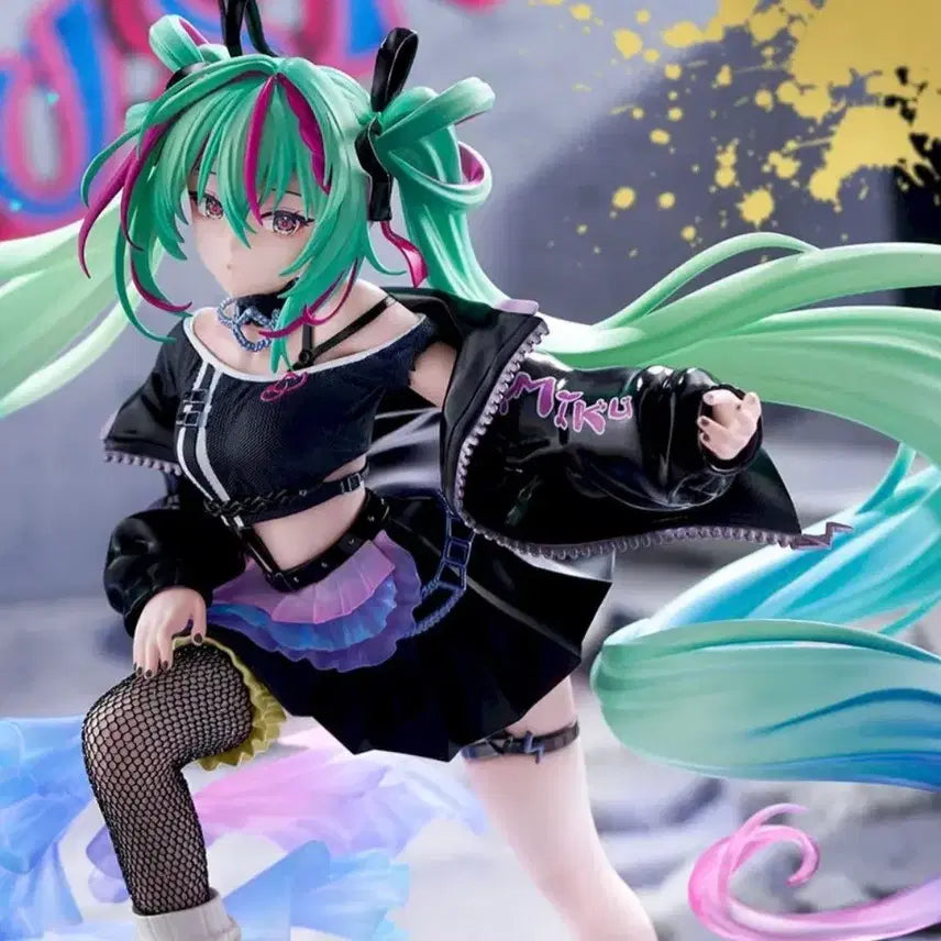 [BUNJANG] Sega Figure-ism Hatsune Miku Punk Ver. Figure (Sealed) / [미개봉]세가 피규어리즘 하츠네 미쿠 펑크 punk 피규어