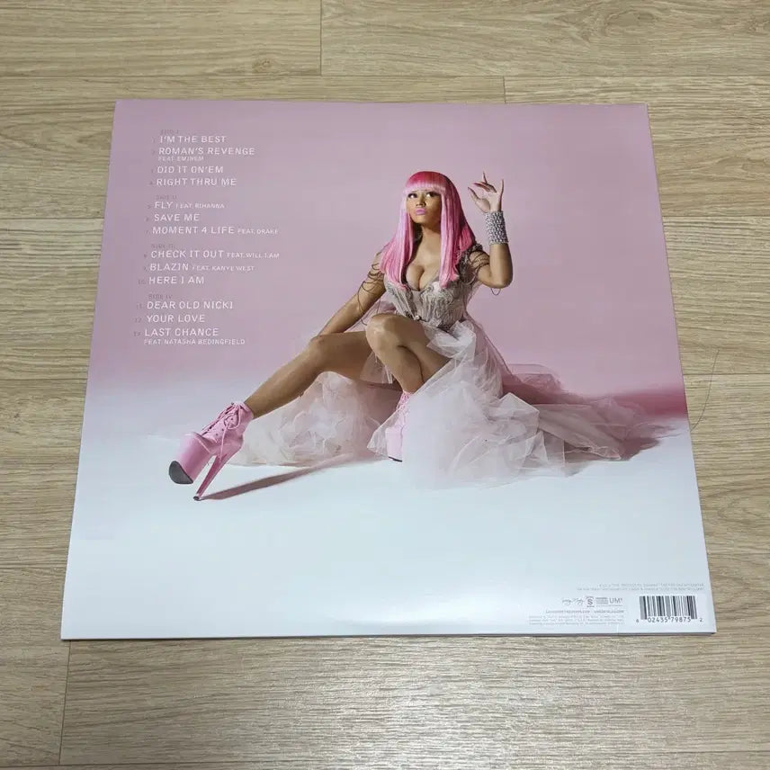 [BUNJANG] Nicki Minaj Pink Friday LP (Opened) / 니키 미나즈 Pink Friday LP 개봉