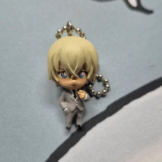 [BUNJANG] Detective Conan Classic Mascot Figure Keychain: Toru Amuro / 명탐정 코난 고전 마스코트 피규어 키링 아무로 토오루