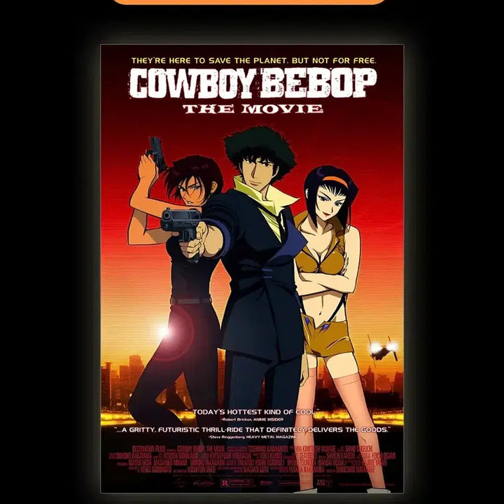 [BUNJANG] Cowboy Bebop A3 Movie Poster / [박스포장] 카우보이 비밥 포스터 A3 영화 메가박스 천국의문