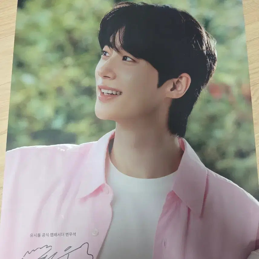 [BUNJANG] Byun Woo Seok Yoo Shimall Ambassador Poster / 변우석 유시몰 포스터