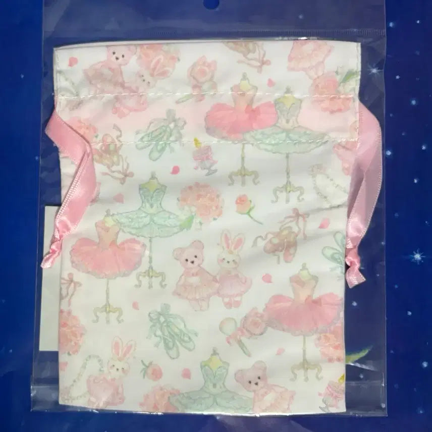 [BUNJANG] Takei Miki Drawstring Pouch / 타케이 미키 복조리 파우치