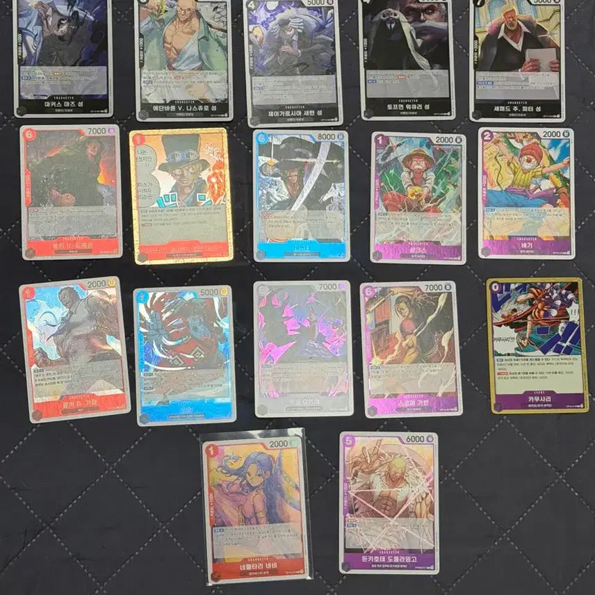 [BUNJANG] One Piece Card Korean Edition R Grade Hologram Set / 원피스 카드 한글판 R등급 모음(전부 홀로그램)