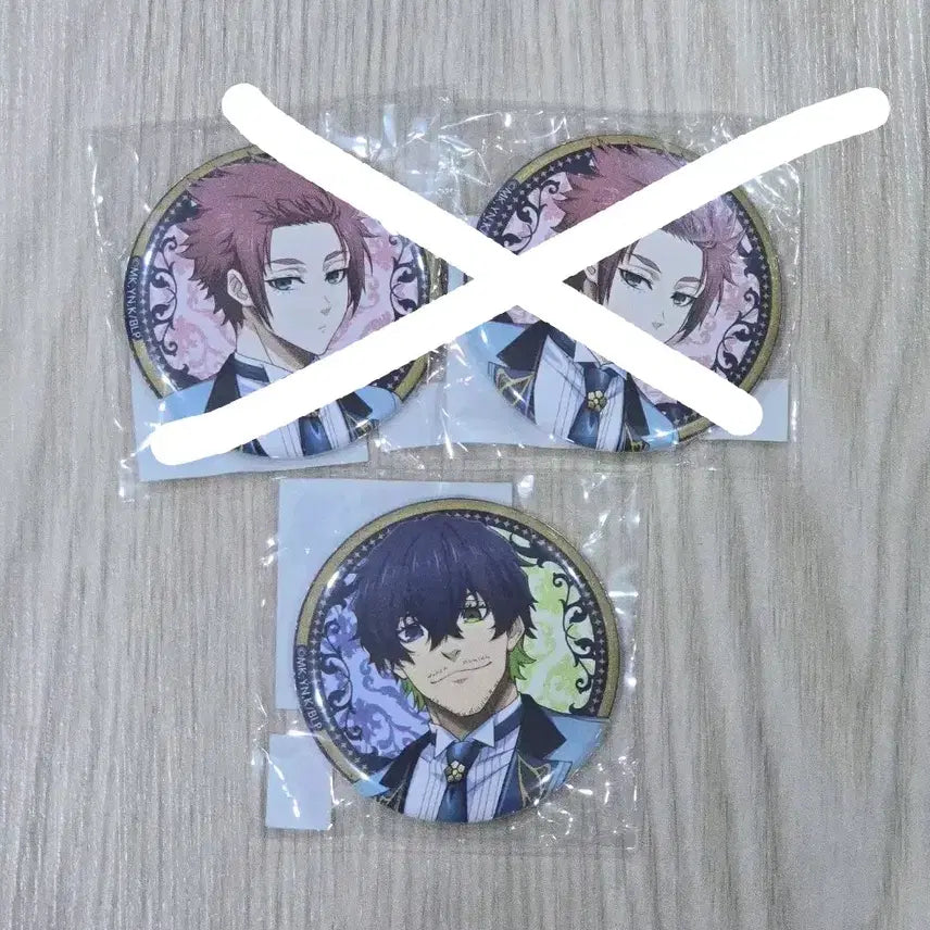 [BUNJANG] Blue Lock Oliver Aiku Can Badge / 블루록 올리버 아이쿠 캔뱃지