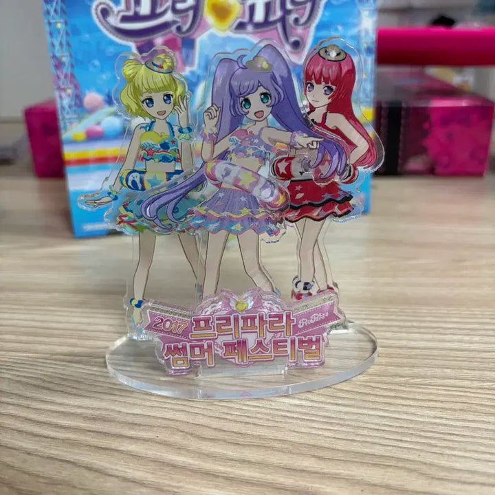 [BUNJANG] PriPara Pretty Summer Festival 2017 Acrylic Standee Lala, Sophie, Mirei, SoLaMi Smile / 프리파라 프썸페 2017 아크릴 스탠드 라라 소피 미래 솔라미스마일