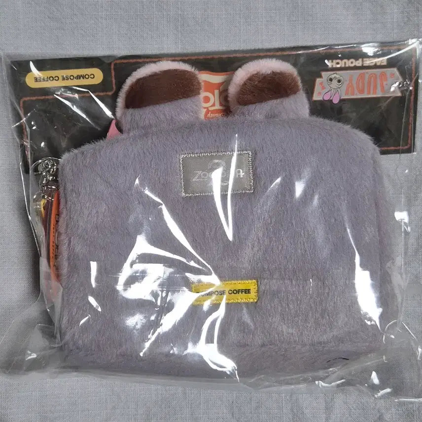 [BUNJANG] Compose Coffee Zootopia Judy Pouch / 컴포즈 주토피아 주디 파우치