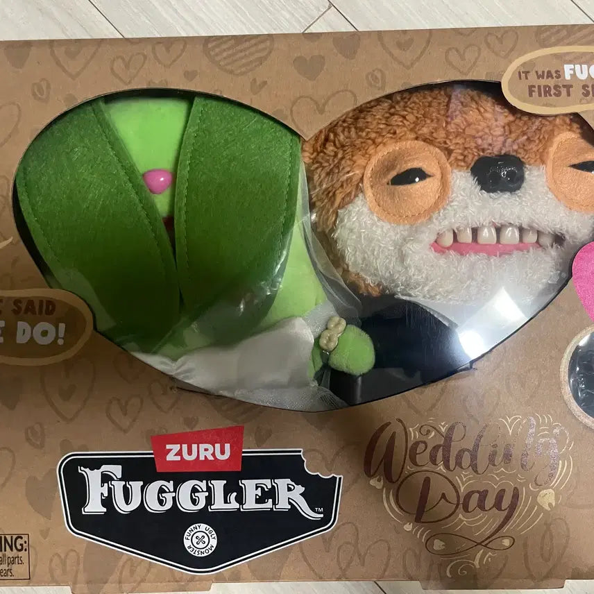 [BUNJANG] Puggles Wedding Couple Dolls / 퍼글러스 웨딩 커플 인형 판매